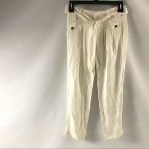 Joie Women’s Kadey Crop Pant Size 4 Porcelain